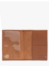 Étui Passeport Madras Cuir Etrier Marron madras EMAD025-vue-porte