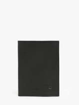 Étui Passeport Madras Cuir Etrier Noir madras EMAD025