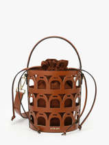 Sac Seau Epona Cuir Etrier Marron epona EEPO136M