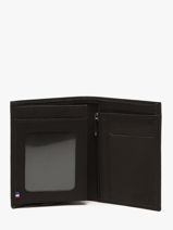 Wallet With Card Holder Leather Etrier Black oil EOIL5016-vue-porte