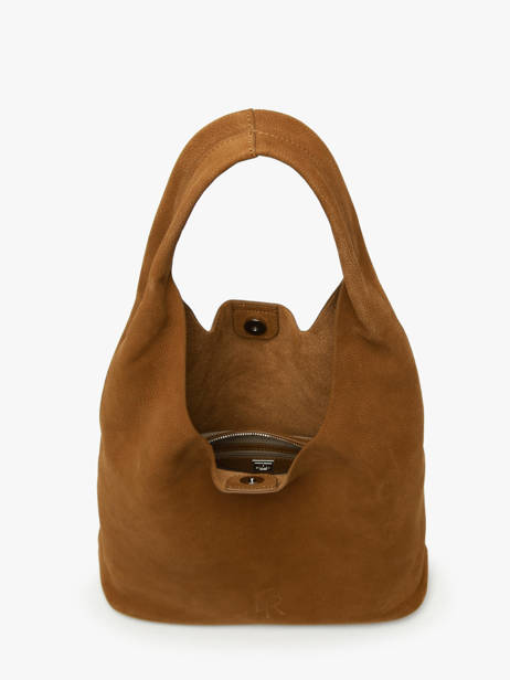 Hobo M Cavalier Nubuck Leather Etrier Brown cavalier nubuck ECAN154M other view 3